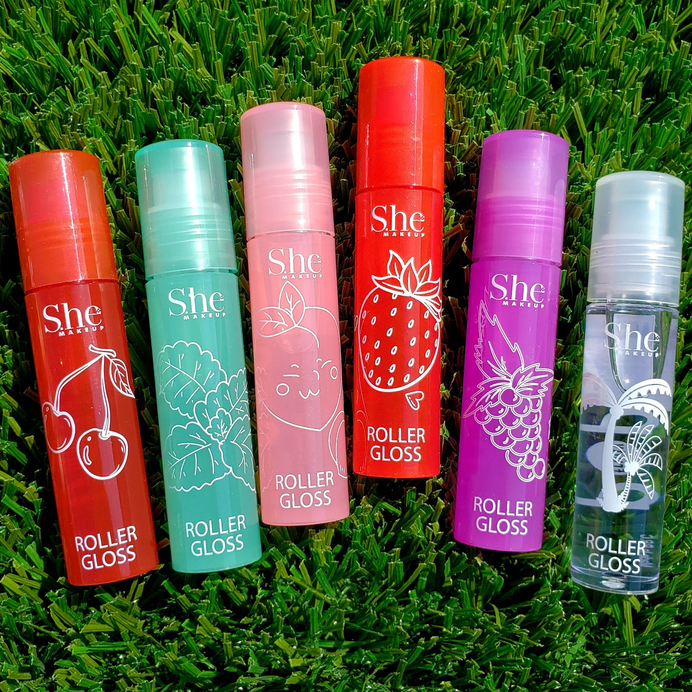 S.he Roller Fruity Rollon Lip Gloss