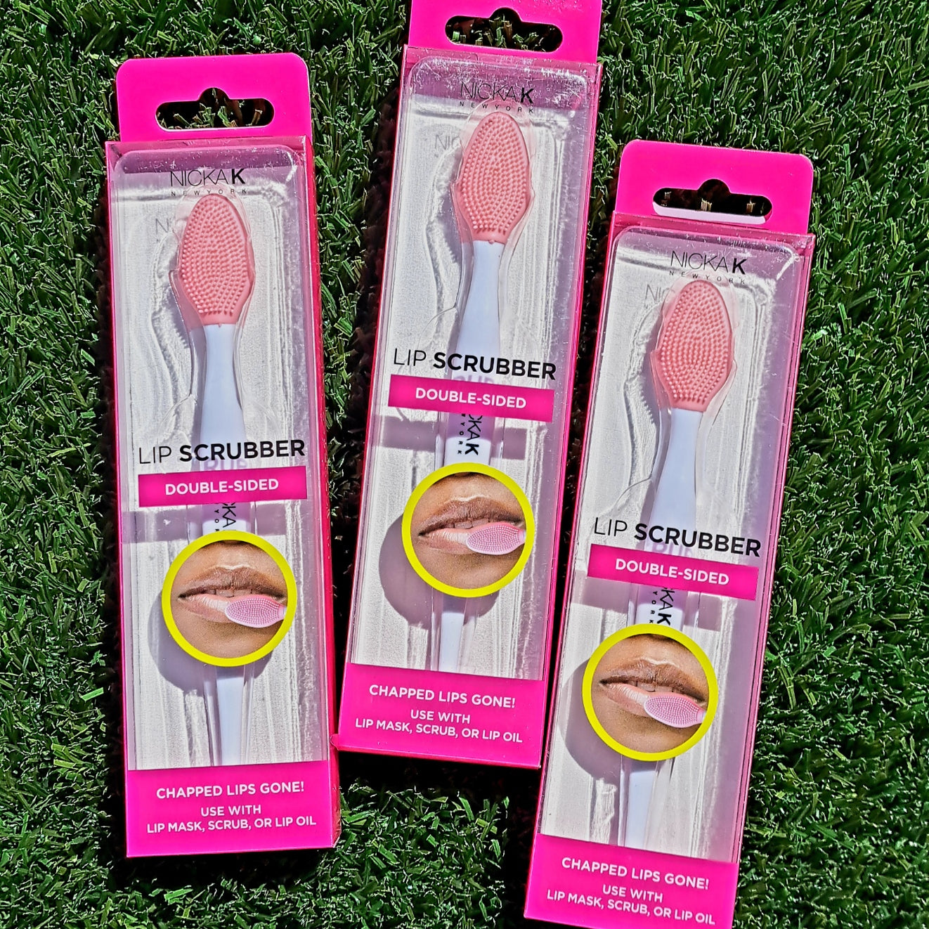 Nicka K Double Sided Lip Scrubber